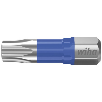 Wiha Bit Set T-Bit 25 mm TORX (T10) 5-tlg. 1/4" C6,3 in Box (41604)