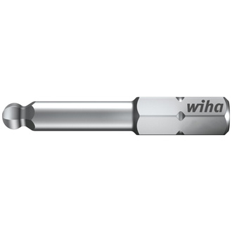 Wiha Bit Set Standard 25 mm Sechskant-Kugelkopf 3-tlg. 1/4" in Box (22655)