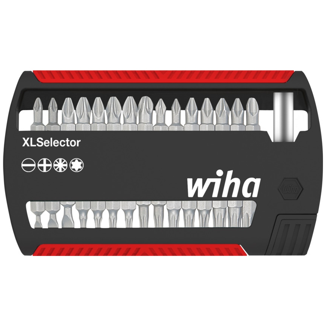 Wiha Bit Set XLSelector Standard 25 mm gemischt 31-tlg. 1/4 C6,3
