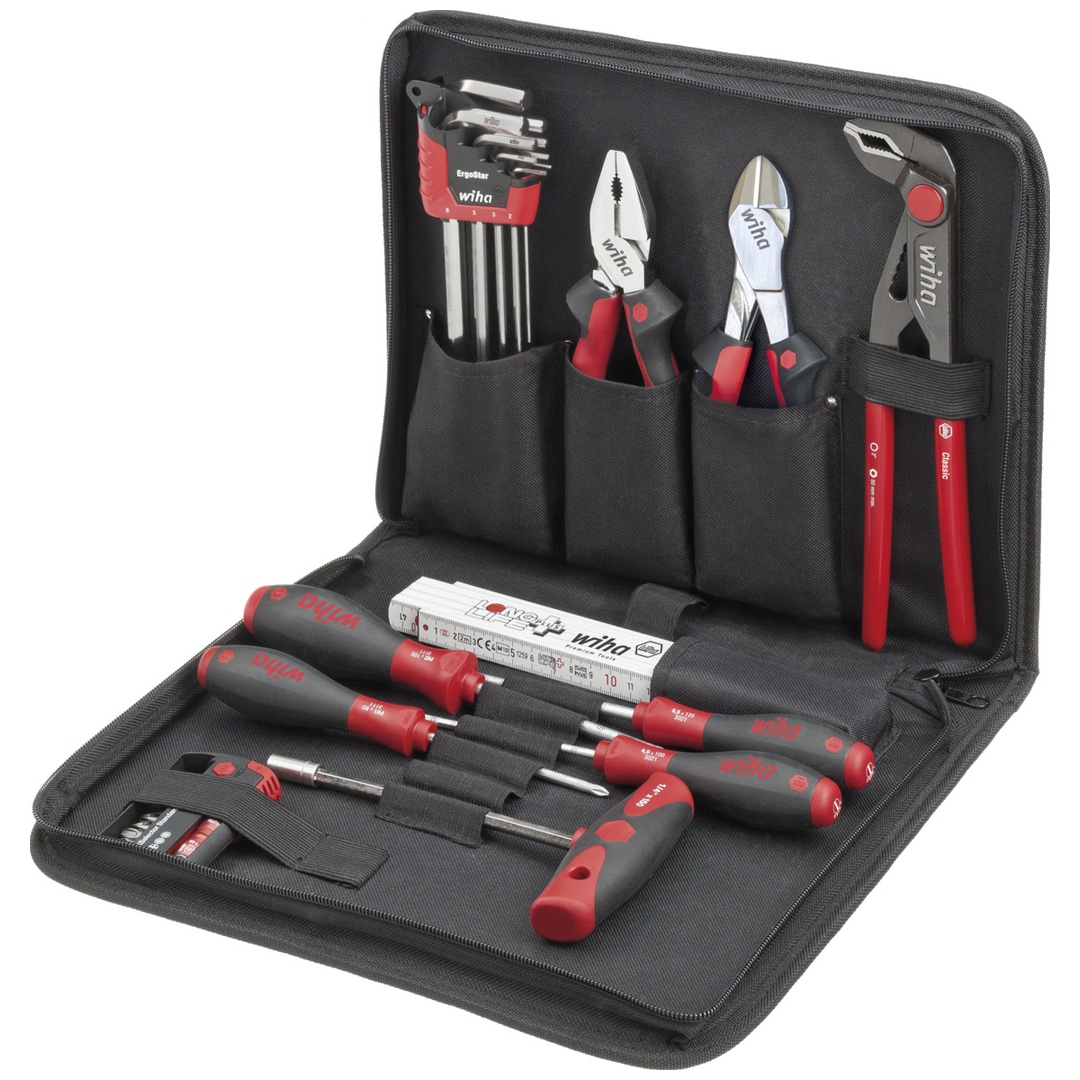 Wiha Werkzeug Set Mechaniker gemischt 32-tlg. inkl. Werkzeugmappe