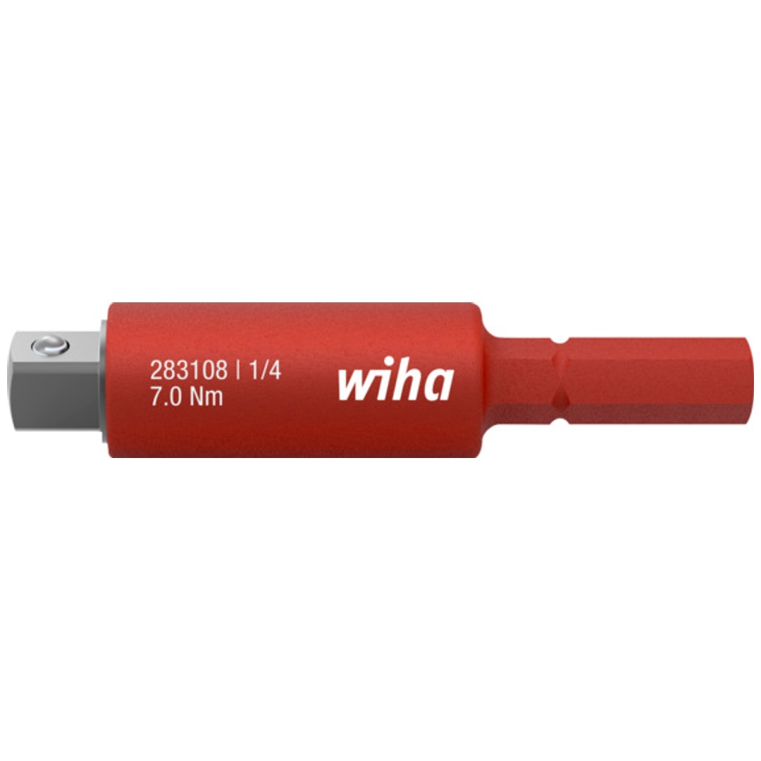Wiha Adapter slimVario electric für 1/4 Steckschlüssel 59 mm
