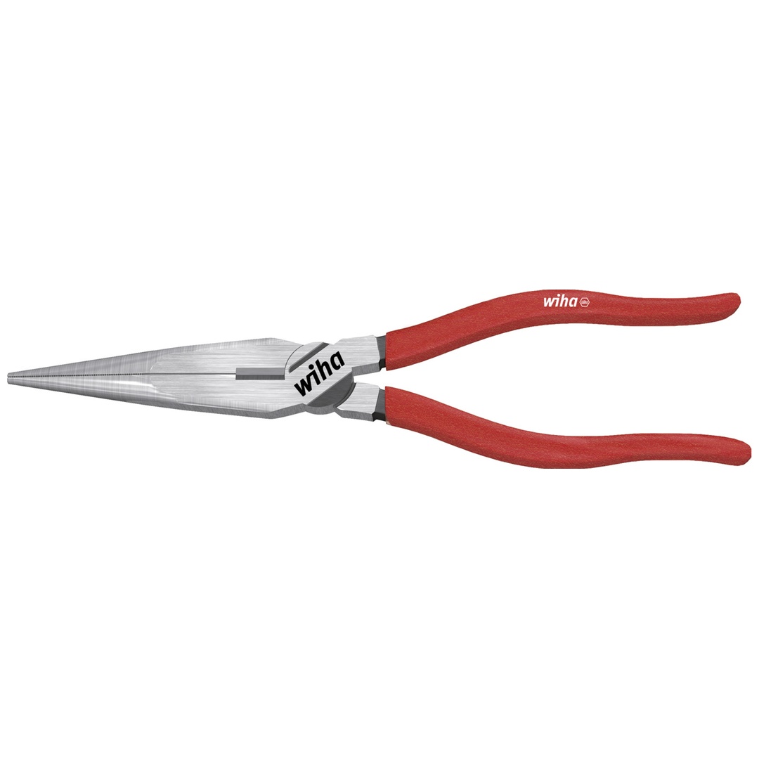 Wiha Flachrundzange Classic mit Schneide gerade Form 160 mm, 6 1/2, Art.Nr. 27340