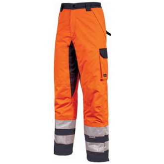 U-Power Arbeits-Thermohose SUBU HL171OF Gr. 2XL orange