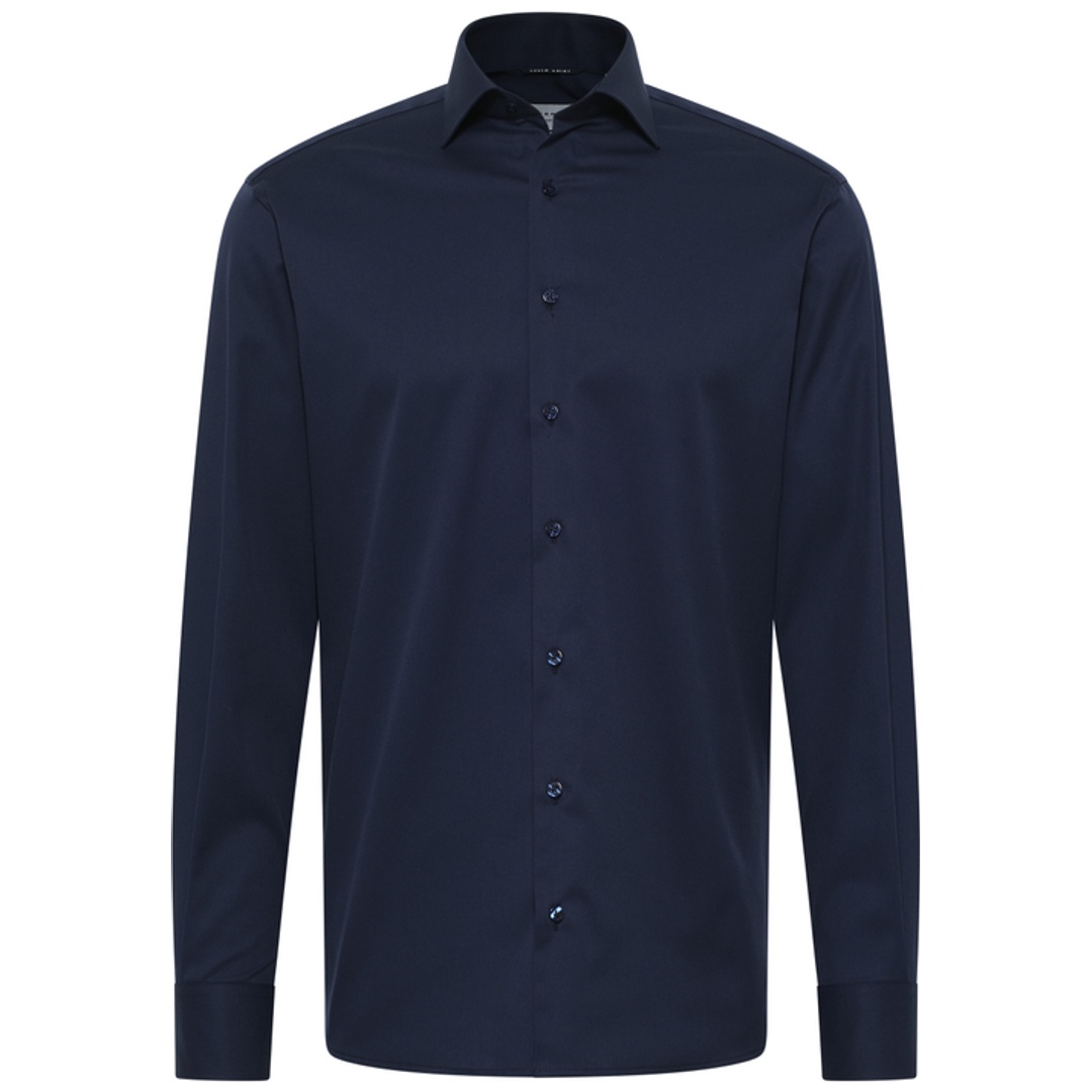 Eterna Hemd Modern Fit Langarm (Standard) 8817-19-X18K Gr. 44 navy