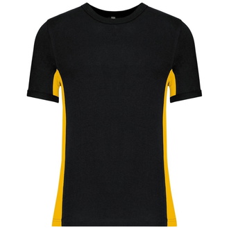 Cotton Classics-20.K340 T-Shirt Kariban Gr. S black/yellow