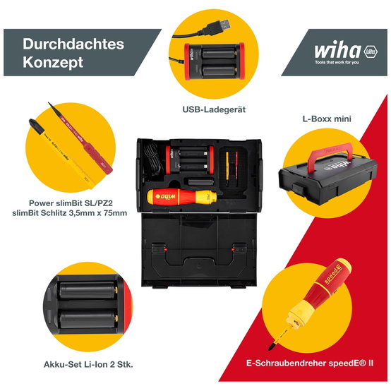 Wiha Werkzeug Set Grundausstattung Elektriker 18 teilig, Gürteltasche, für mobil - 3