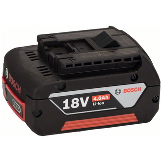 Bosch Einschubakkupack 18 Volt-Heavy Duty (HD), 4,0 Ah, Li-Ion, GBA M-C