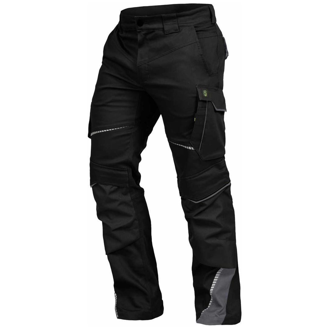 Leibwächter Bundhose Herren Flex-Line FLEXH25 Gr. 30 schwarz/grau