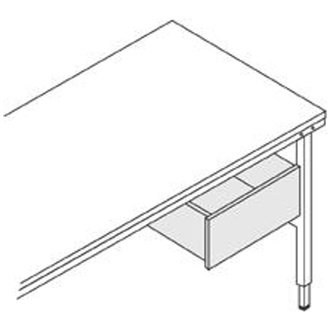 Rocholz Stahl-Schublade B 460 X T 490 X H 200 mm