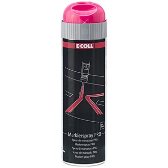 E-COLL PRO Markierspray 500ml pink