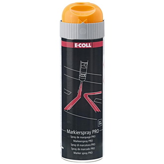 E-COLL PRO Markierspray 500ml orange