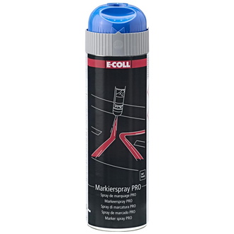 E-COLL PRO Markierspray 500ml blau