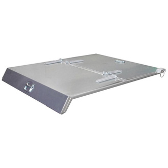 Bauer Deckel verzinkt für Kippbehälter EXPO 150 l, Bild 1705732 Gruppenansicht