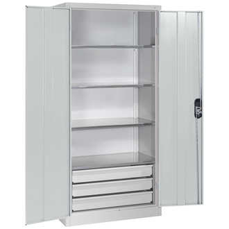 C+P Möbelsysteme Großraumschrank 8921-503 7035 / 7035