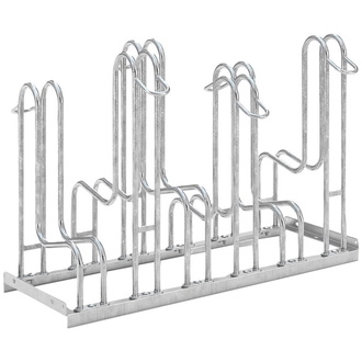 WSM Fahrrad-Standparker zweiseitig, verzinkt L 1050 mm, 6 Plätze