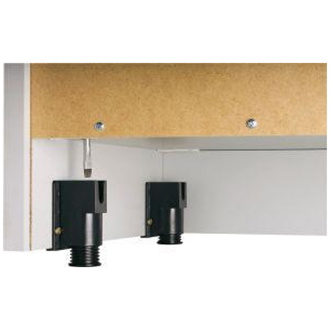 Hammerbacher Regal 2 FB Nussbaum 40x40x127 cm