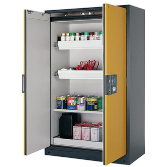 asecos Gefahrstoffschrank Q-Clas90B1200mm,4VA