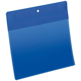 DURABLE Magnettasche NEODYM B210xH148 mm A5 quer blau VE 10 Stück