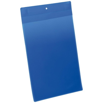 DURABLE Magnettasche NEODYM B210xH297 mm A4 hoch blau VE 10 Stück