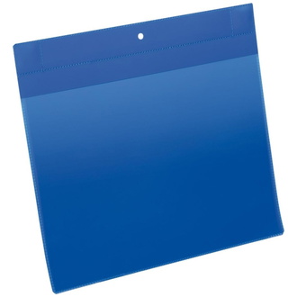 DURABLE Magnettasche NEODYM B297xH210 mm A4 quer blau VE 10 Stück