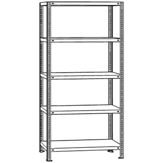 META-Regalbau Schraubregal FIX80GF 2000x1000x300 mm vzk