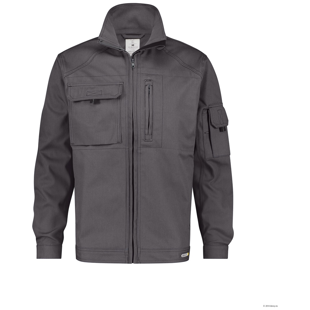 Dassy Arbeitsjacke Tulsa Gr. M grau