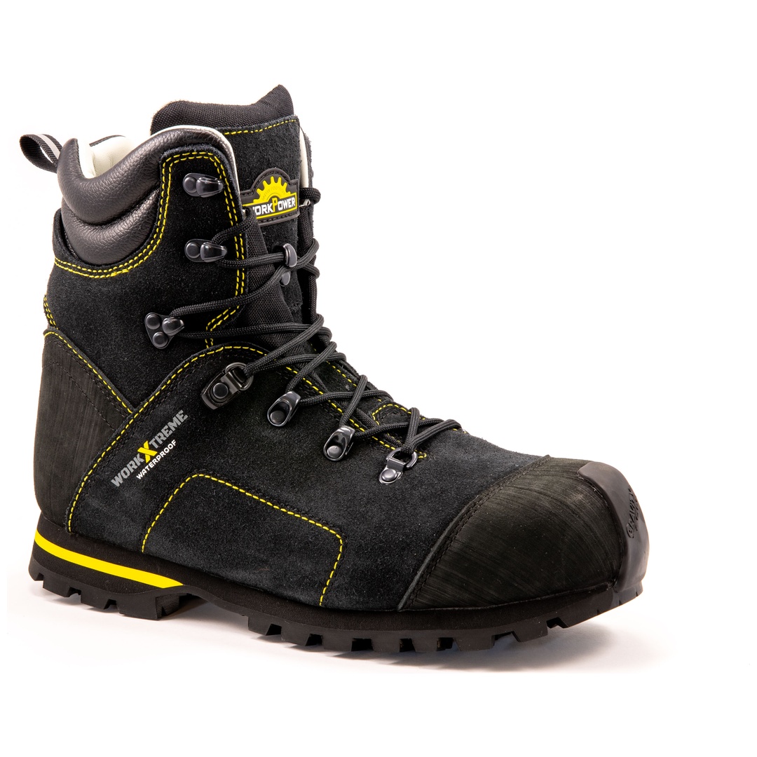 WorkPower RualTex WORK-EXTREME Sicherheitsstiefel S3 Adrian Gr. 44 schwarz/gelb