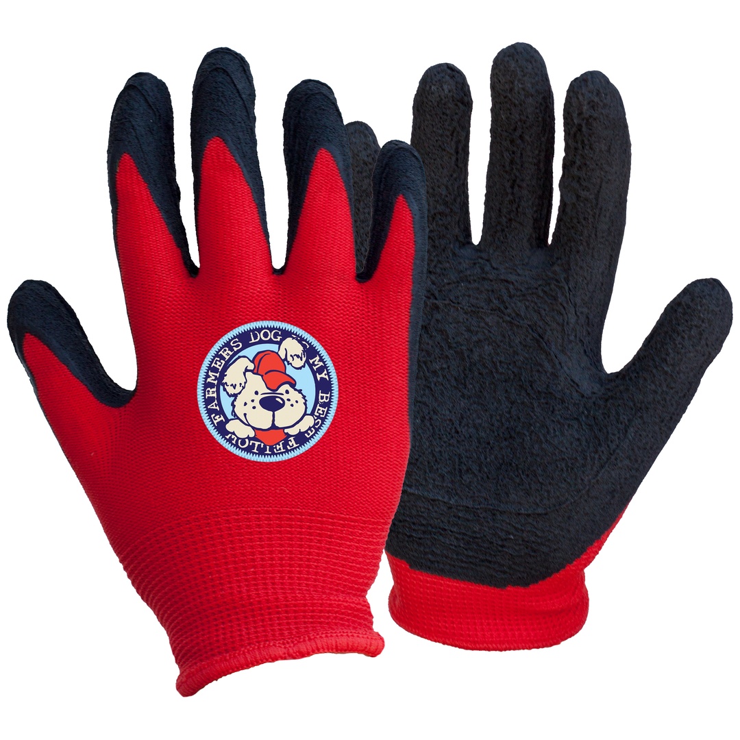 WorkPower RualTex Kinder-Schutzhandschuh Sammy Gr. 4 rot p5956568
