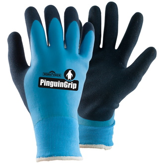 RualTex Winterhandschuh Pinguin Gr. 10 blau