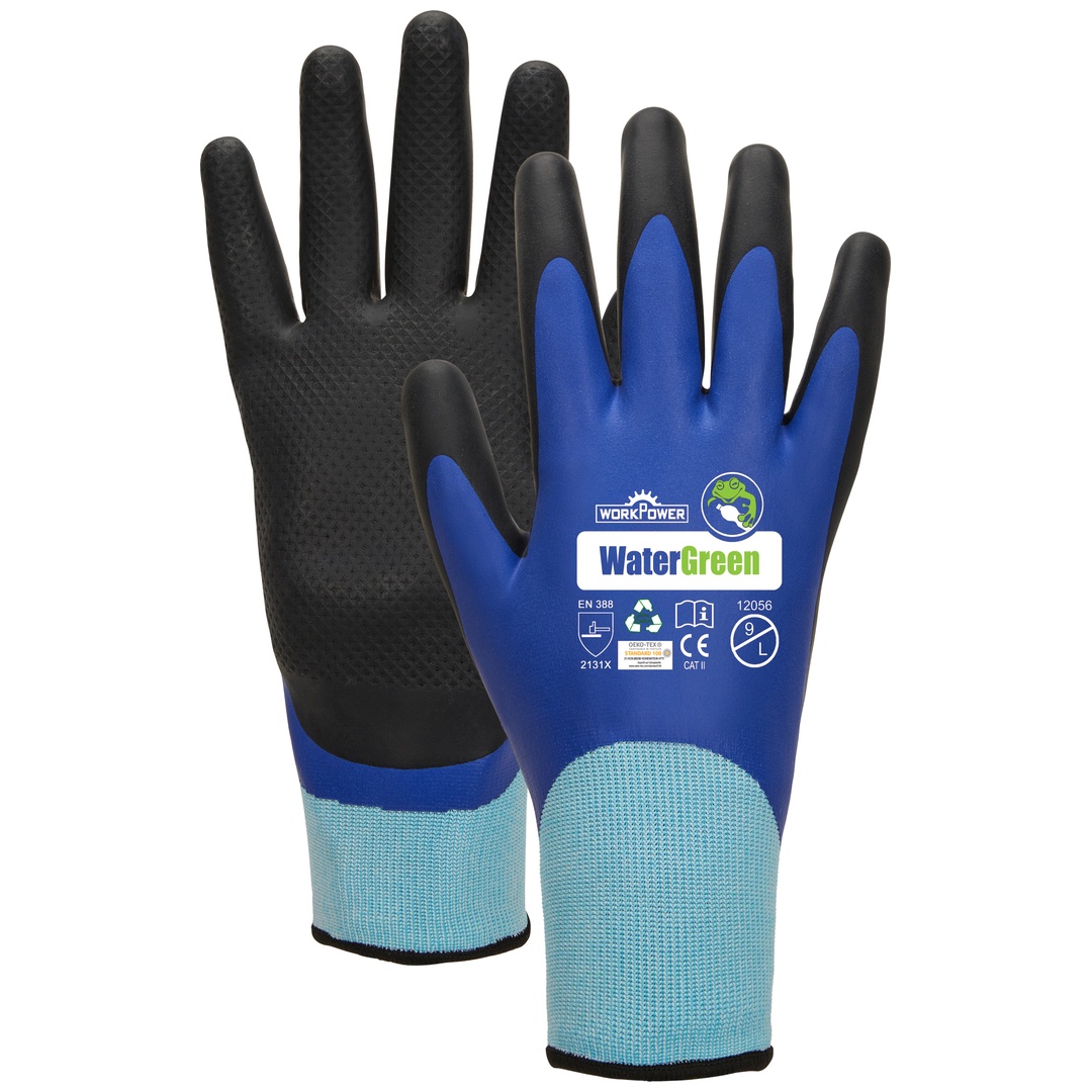RualTex Arbeitshandschuh Water Green