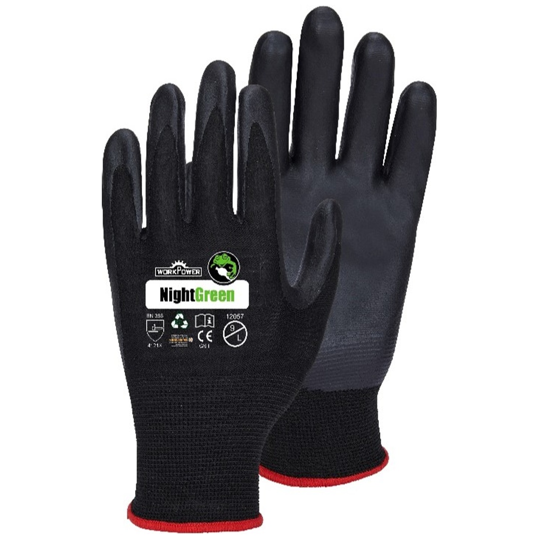 RualTex Arbeitshandschuh Night Green