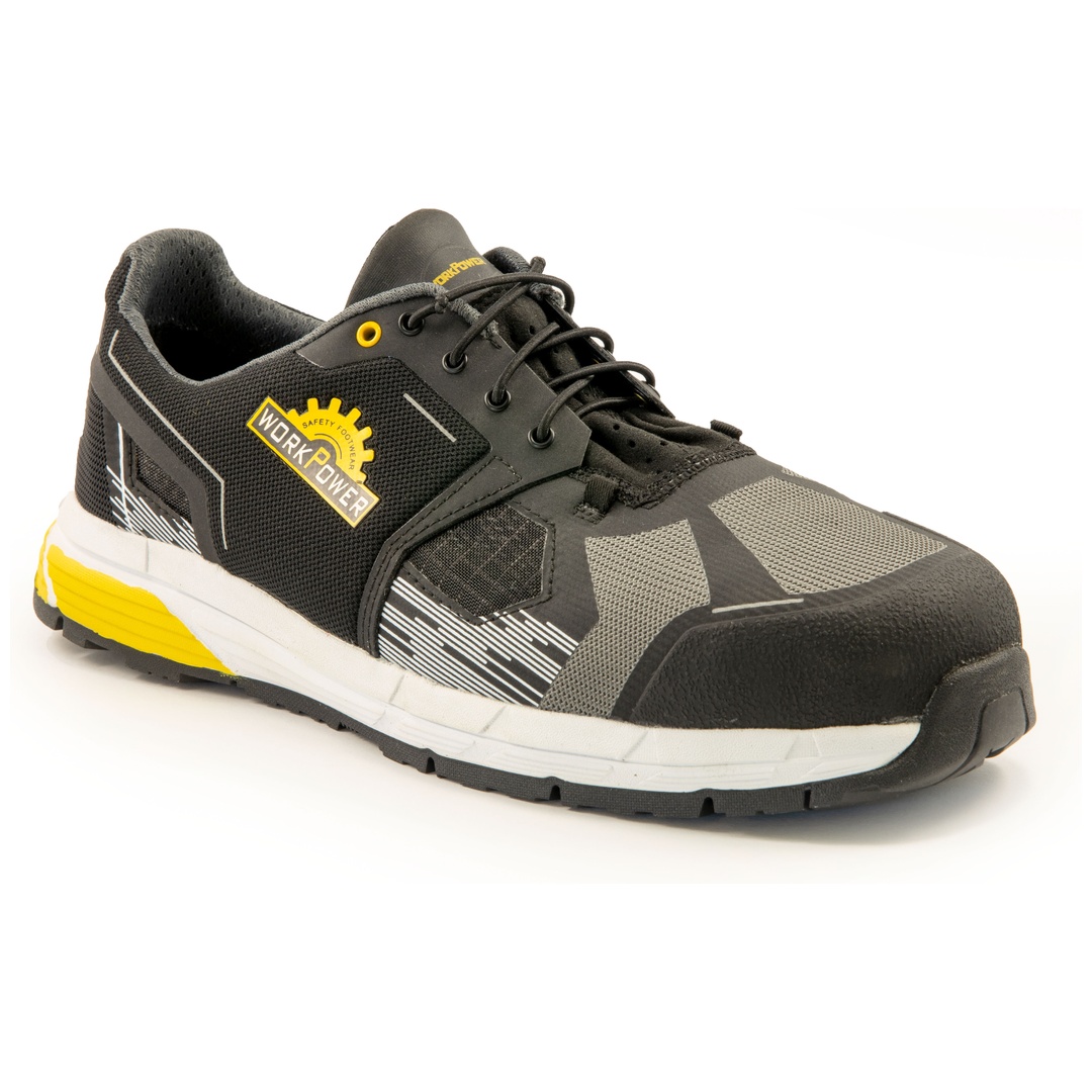 WorkPower Rual-Tex Sportsicherheitssandale Tioga S1P Gr. 42 schwarz/grau