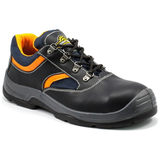 RualTex Sicherheitshalbschuh S3 Nabor Gr. 39 schwarz/orange