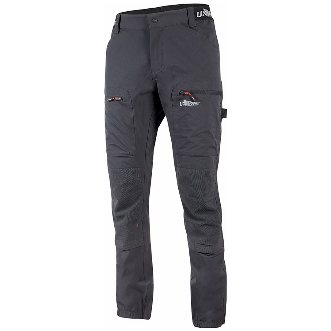 U-Power Stretch-Arbeitshose HORIZON FU267 Gr. 4XL asphalt grey