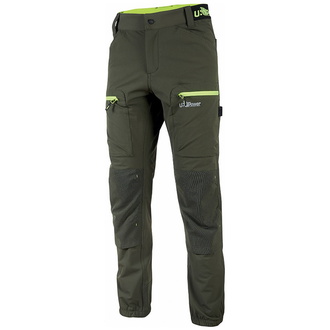 U-Power Stretch-Arbeitshose HORIZON FU267 Gr. XS dark green