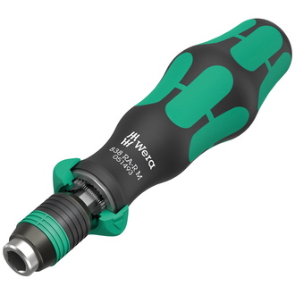 Wera 838 RA-R M Bits-Handhalter mit Ratschenfunktion, 1/4", 1/4"