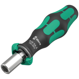 Wera 838 RA S Bits-Handhalter mit Ratschenfunktion, 1/4", 1/4" x