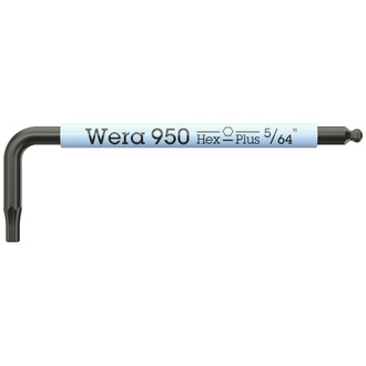 Wera 950 SPKS Multicolour, zöllig, BlackLaser, 5/64" x 50 mm