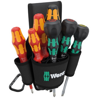 Wera 9621 Gürteltasche Set 2, 8-tlg.