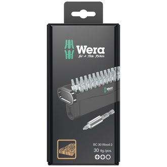 Wera Bit-Check 30 Wood 2 SB, 30-tlg.