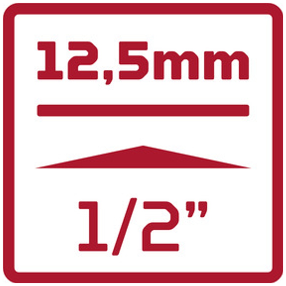 Gedore Verlängerung mit Gleitstück 1/2 250mm