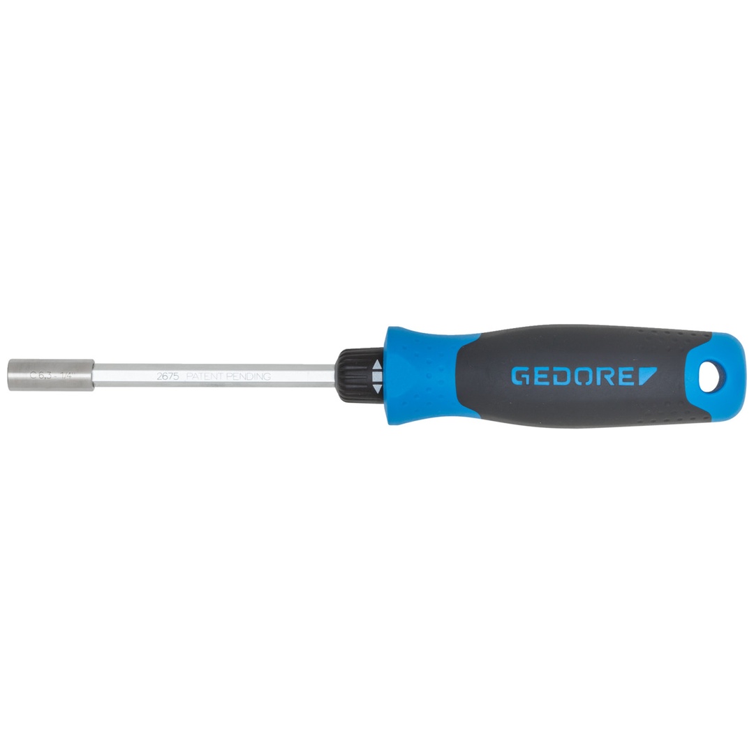 Gedore Knarren-Schraubendreher SilentGEAR 1/4
