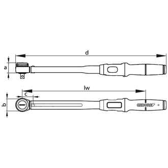 Gedore Drehmomentschlüssel TORCOFIX TF-K 5-25 Nm