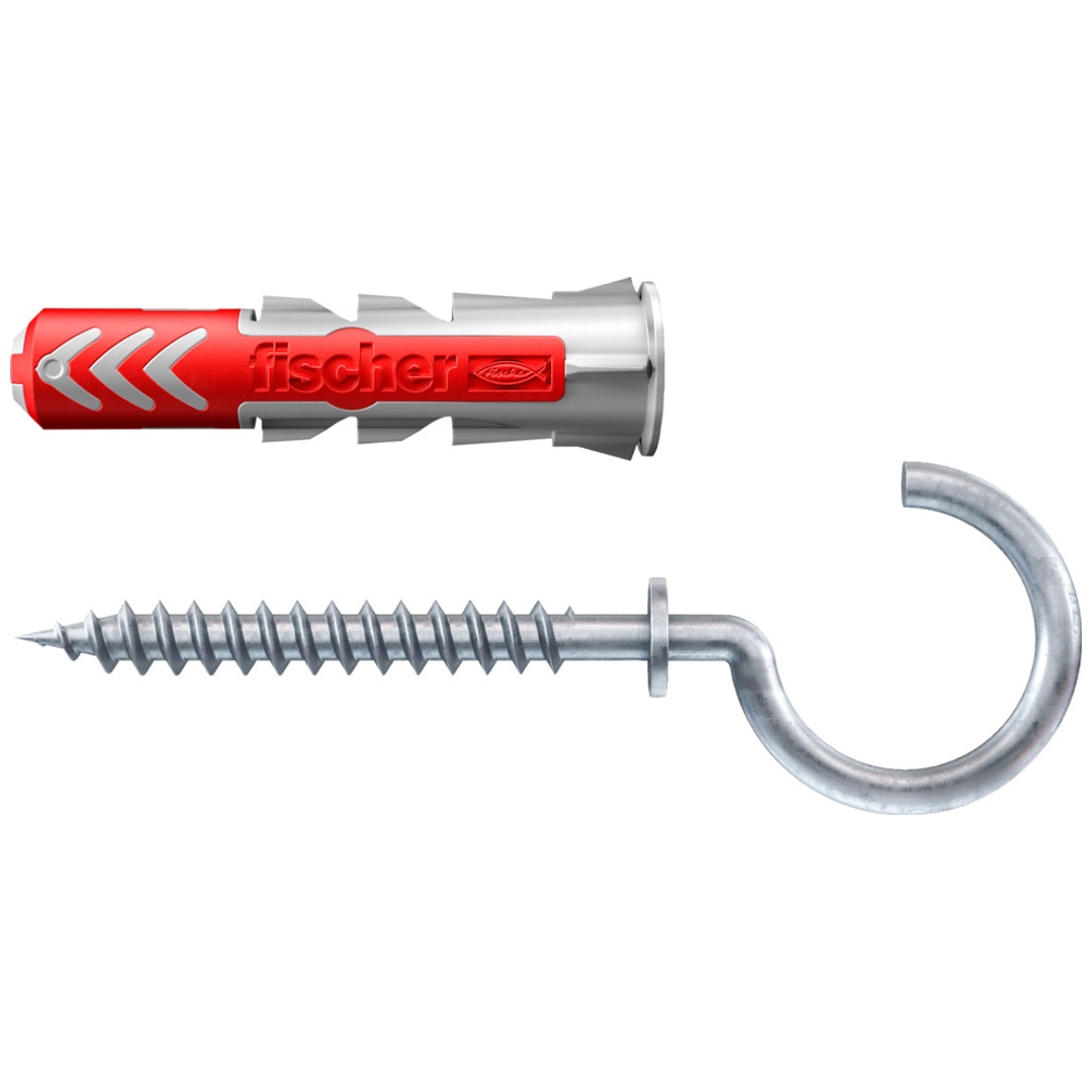 Fischer DuoPower 6 x 30 RH incl. Rundhaken mit Kragen (6)