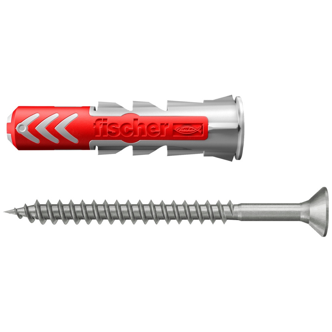 Fischer DuoPower 6x30 RB K (12 ST) mit Schraube
