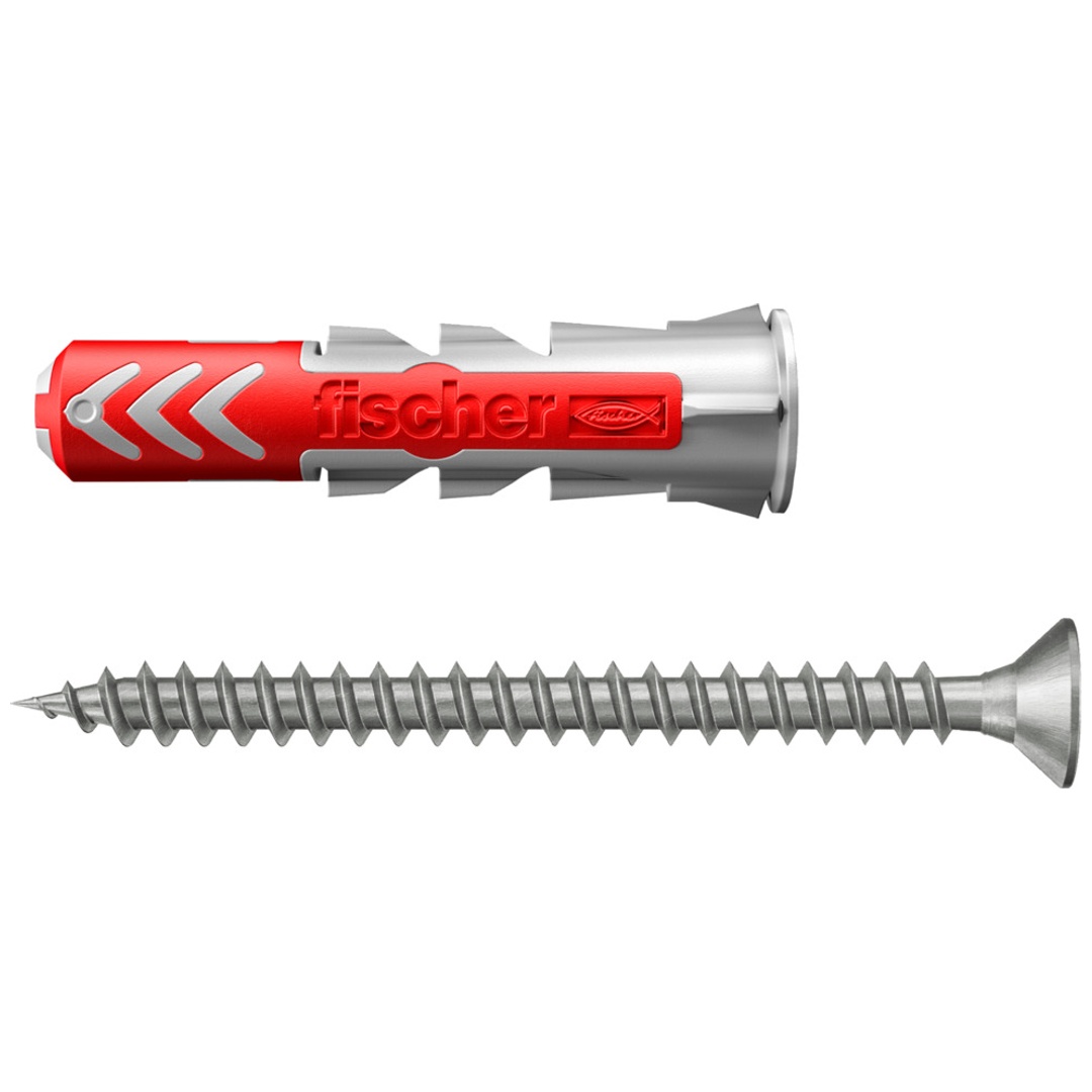 Fischer DuoPower 8x40 S A2 K (2 ST) mit Schraube A2
