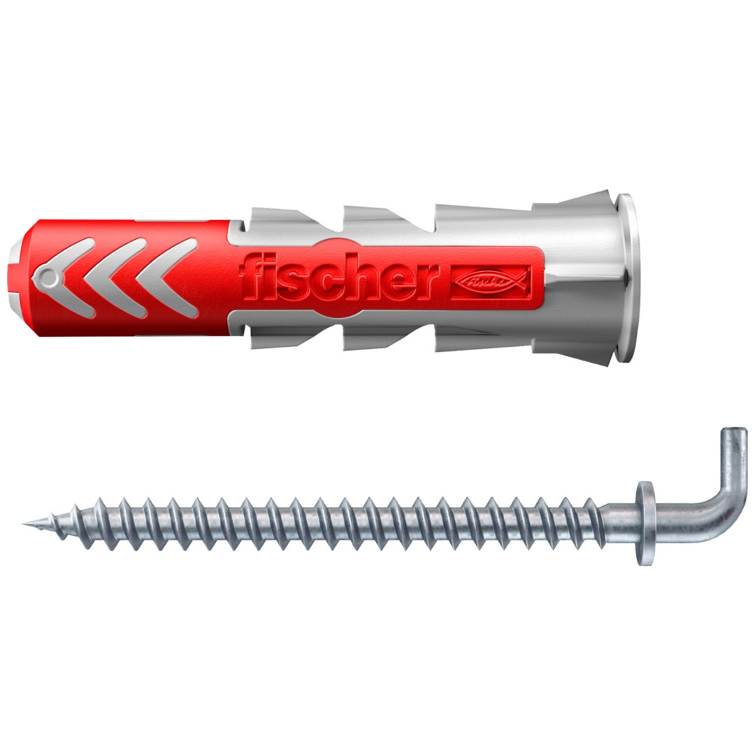 Fischer Duopower 6 x 30 Nylon-Dübel Spreizdübel Klappdübel Hohlraumdübel mit Kragen