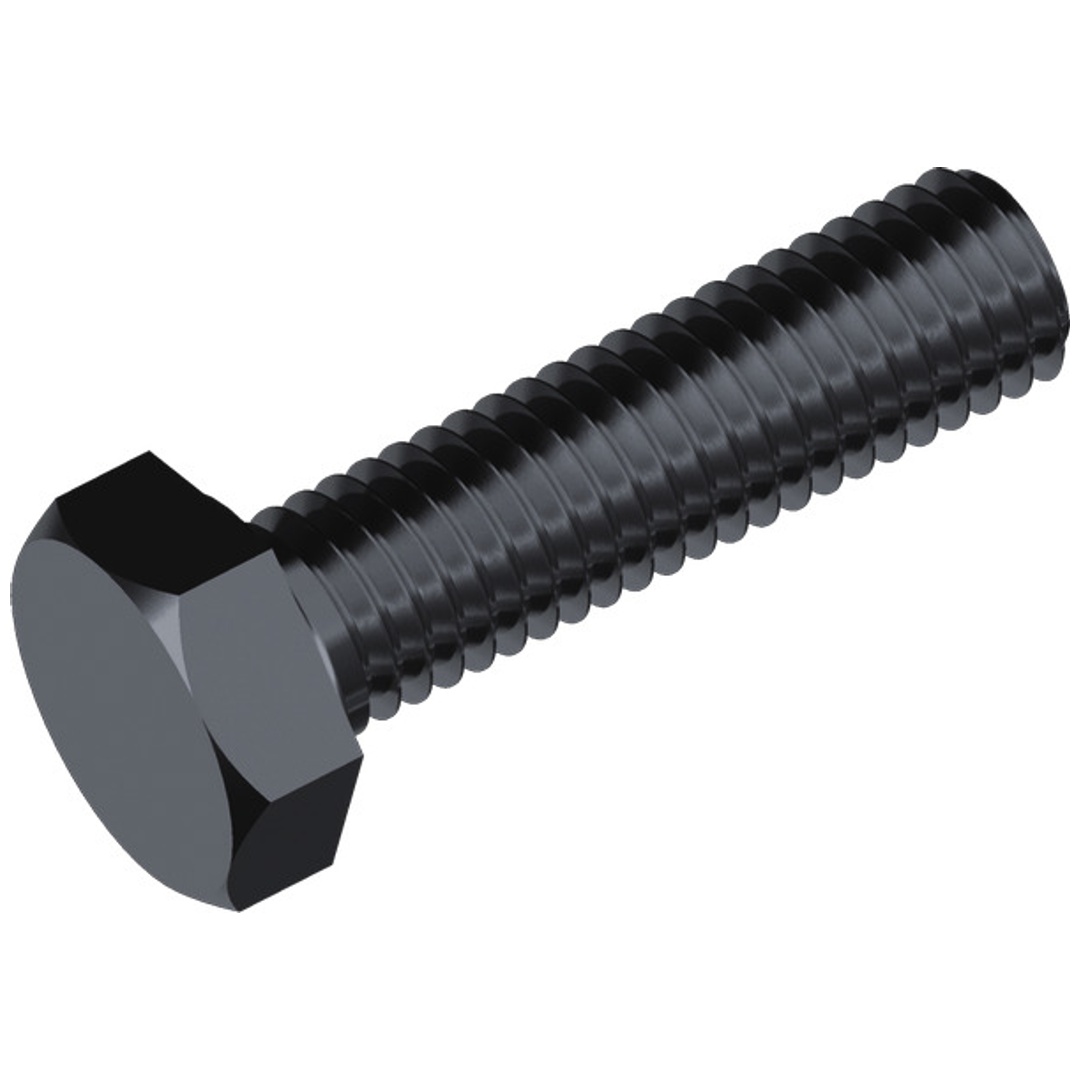 Reidl DIN 933 Sechskantschraube mit Gewinde bis Kopf M 36 x 80 8.8 blank