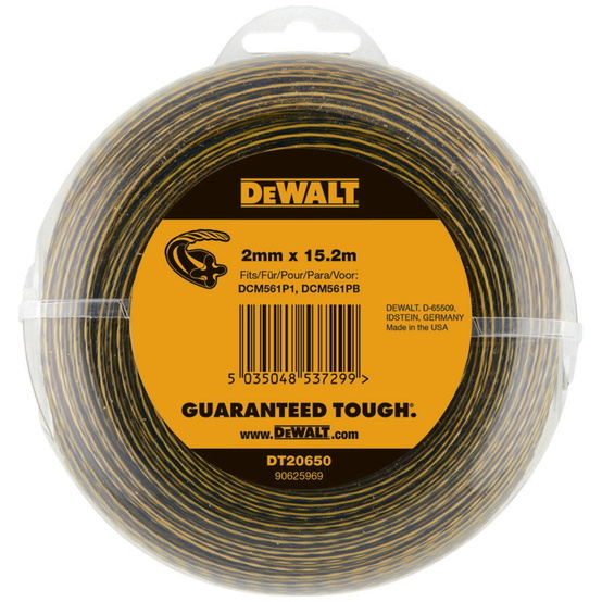 Trimmerfaden 2,0 mm × 15,2 m DT20650-QZ | TRIMMER-FADEN 15,2M DT20650