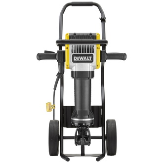 DeWalt Abbruchhammer 28 mm Sechskant, 30 kg, 2100 W, incl. Spitzmeißel, Transportkarre